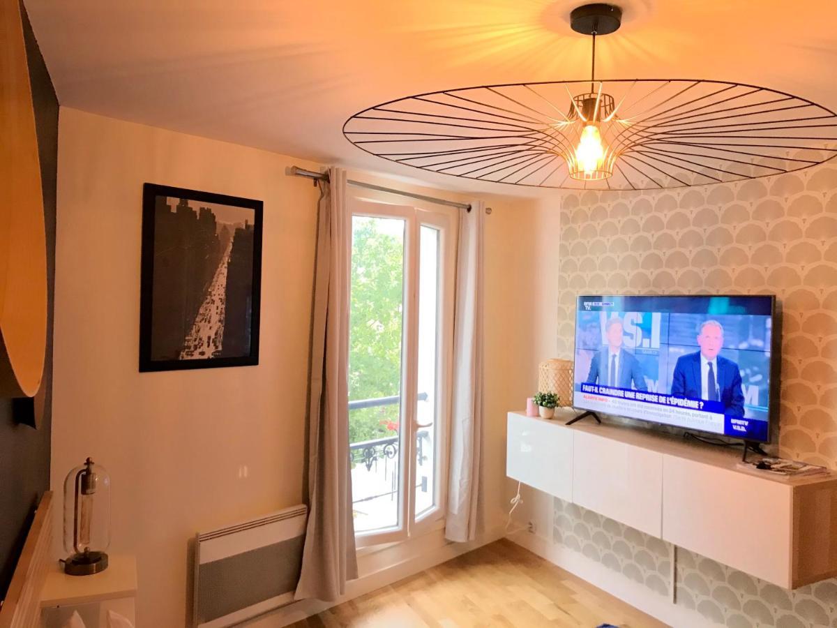 Hullman Suite Apartment 4 People Between La Defense And Paris Asnières Eksteriør billede
